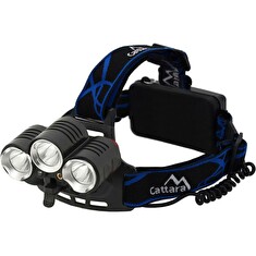 Svítilna čelovka CATTARA LED 400lm (1x XM-L+2x XP-E)