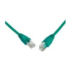 SOLARIX patch kabel CAT5E UTP PVC 2m zelený