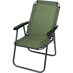 Židle kempingová skládací CATTARA LYON tmavě zelená