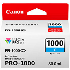 Canon PFI-1000 C, azurový