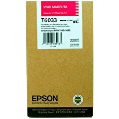 Epson inkoustová náplň/ C13T603C00/ StylusPro7800/ 7880/ 9800/ 9880/ Světlá Magenta/ 220ml