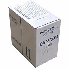 DATACOM UTP flex,Cat5e PVC,šedý,100m,licna