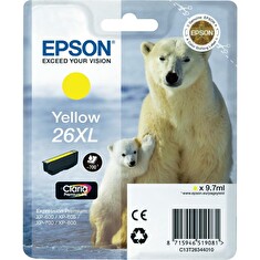 EPSON T2634 - inkoust yellow (žlutá) pro EPSON XP-600 / XP-605 / XP-700 / XP-800 (medvěd)