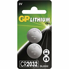 GP CR2032 Lithiová knoflíková baterie (2ks)