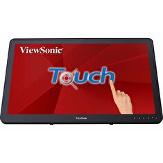 ViewSonic TD2430 / 24"/ Touch/ VA/ 16:9/ 1920x1080/ 5ms/ 200cd/m2/ DP/ HDMI/ VGA/ USB/ Repro
