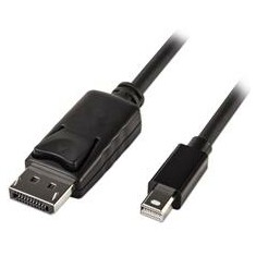 PremiumCord Mini DisplayPort - DisplayPort V1.2 přípojný kabel M/M 3m