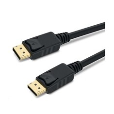 PREMIUMCORD DisplayPort 1.4 přípojný kabel M/M, zlacené konektory, 1.5m