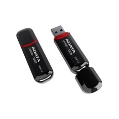 ADATA Flash Disk 128GB USB 3.0 Dash Drive UV150, černý (R: 90MB/s, W: 20MB/s)
