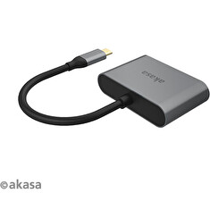 AKASA - adaptér Type-C na HDMI a VGA
