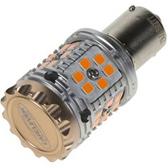 LED autožárovka BA15s oranžová, CAN-BUS, 12-24V, 30LED/3030SMD