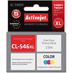 ActiveJet ink Canon CL-546XL remanufactured AC-546RX 15 m
