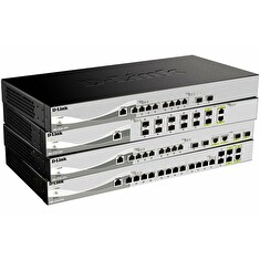 D-Link DXS-1210-16TC 16 Port Smart Managed Switch including 12x 10G, 2x SFP+ & 2x Combo 10GBase-T/SFP+ ports