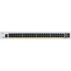 48x 10/100/1000 Ethernet PoE+ and 370W PoE budget ports, 4x 1G SFP uplinks