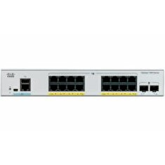 16x 10/100/1000 Ethernet ports, 2x 1G SFP uplinks