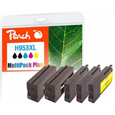 PEACH kompatibilní cartridge HP No. 953XL, Multi-Pack-Plus, 2x bk, 1x c,m,y; 2x43/3x20ml