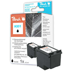 PEACH kompatibilní cartridge HP CC561EE, No.301, black, 5.7ml