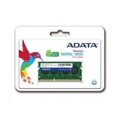 ADATA 8GB 1600MHz DDR3L CL11 SODIMM, 1.35V Single Tray
