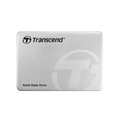 TRANSCEND SSD370S 1TB SSD disk 2.5'' SATA III 6Gb/s, MLC, Aluminium casing, stříbrný
