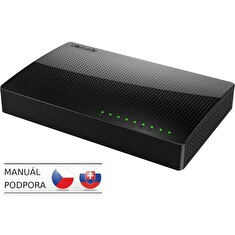 Tenda SG108 - 8-port Gigabit Desktop Ethernet Switch, 10/100/1000Mbps