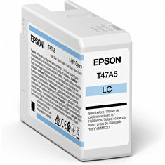 Epson Singlepack Light Cyan T47A5 Ultrachrome