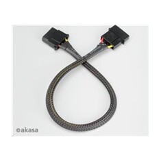 Akasa AK-CBPW02-30 4pin Molex PSU predlžovací kábel 30cm