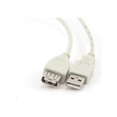 GEMBIRD Kabel prodlužovací datový USB 2.0, A-A, 0,75m