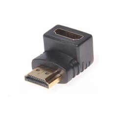 PremiumCord - HDMI adaptér - HDMI (M) do HDMI (F) - konektor 90°