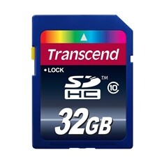 Transcend 32GB SDHC (Class 10) UHS-I 200x (Premium) paměťová karta