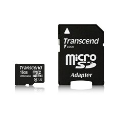 Transcend Micro SDHC karta 16GB Class 10 UHS-I 600x (čtení až 90MB/s)