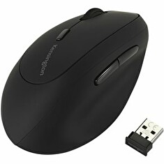 Kensington Pro Fit Ergo Wireless Mouse - Myš - ergonomický - levák - 6 tlačítka - bezdrátový