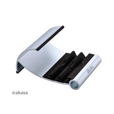 AKASA stojánek na tablet AK-NC054-BK, hliníkový, černá