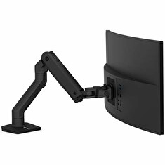 ERGOTRON HX Desk Monitor Arm, stolní rameno max 49" monitor, černé