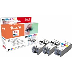 PEACH kompatibilní cartridge Canon PGI-35/CLI-36 MultiPack Plus, 2x8.5ml, 11ml