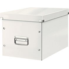 Čtvercová krabice Leitz Click&Store, velikost L (A4), bílá