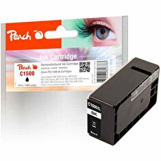 PEACH kompatibilní cartridge Canon PGI-1500XL, black, 37 ml