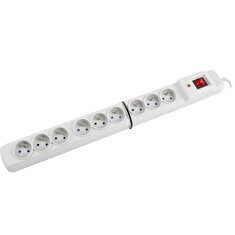 ARMAC SURGE PROTECTOR MULTI M9 5M 9X FRENCH OUTLETS GREY