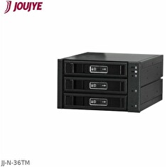 Jou Jye Backplane pro 3.5" 3x SATA/SAS3 HDD do 2x 5,25" black