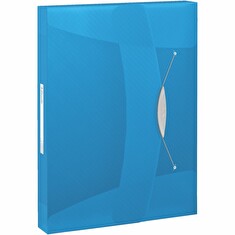 Box na dokumenty Esselte VIVIDA, 40 mm, modrá