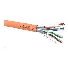 Instal.kabel Solarix CAT6A STP LSOH B2ca s1 d1 a1 500m/cívka
