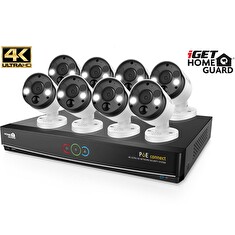 iGET HOMEGUARD HGNVK164908 - Kamerový systém iGET HOMEGUARD HGNVK164908 s rozlišením Ultra HD 4K (3840 x 2160)