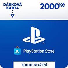 ESD CZ - PLAYSTATION STORE - DÁRKOVA KARTA 2000KČ