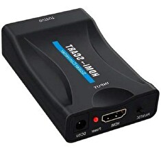 PremiumCord Převodník HDMI na SCART s napájecím zdrojem 230V