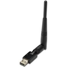 DIGITUS Bezdrátový 300N USB 2.0 adapter, 300Mbps, Realtek 8192 2T/2R, externí anténa