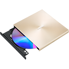 ASUS DVD ZenDrive SDRW-08U8M-U GOLD, External Slim DVD-RW, zlatá