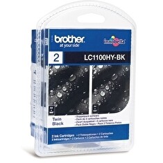 BROTHER INK LC-1100 černá - vysokokapacitní dvojbalení (2ks) pro MFC-6490CW/DCP-6690CW