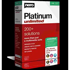 Nero Platinum Unlimited - CZ ESD 2022- trvalá licence