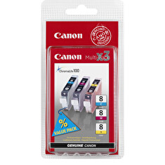 Canon CLI-8C/M/Y - inkoust tříbarevný pro Canon Pixma iP3x00, 4x00, 5200, MP5x0, 6x0, 8x0, 9x0