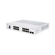 Cisco switch CBS250-16T-2G, 16xGbE RJ45, 2xSFP, fanless - REFRESH