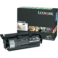 Lexmark T654 černý toner, T654X11E