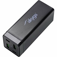 Akyga USB nabíječka 2x USB-A + 2x USB-C PD 5-20 V / max 3.25A 65W Quick Charge 4+